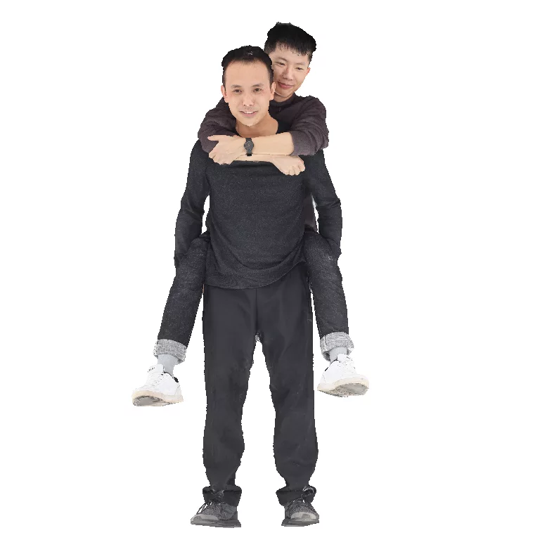 Input image for MultiHuman Dataset - Example 1